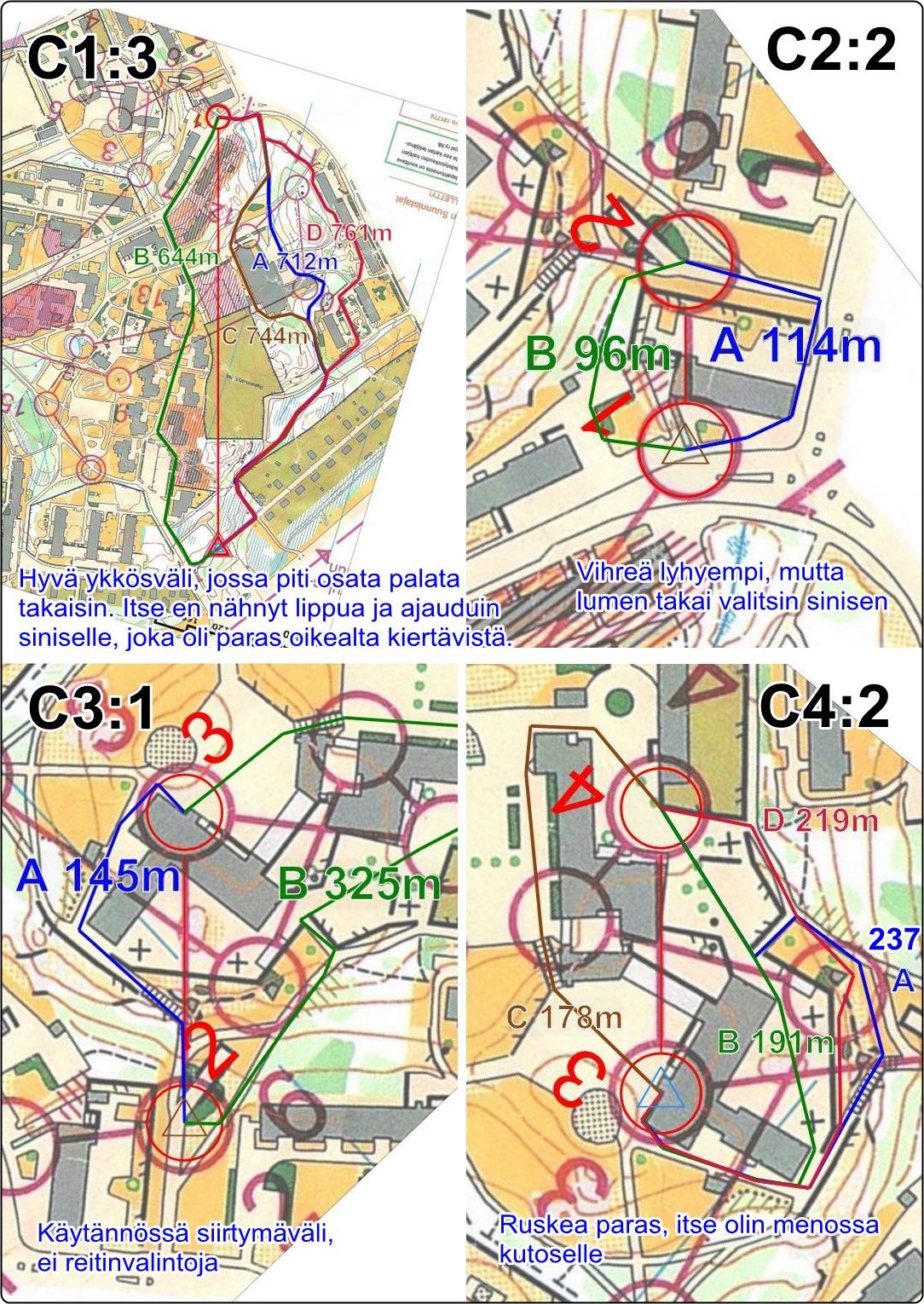 Rastivälit 1-4